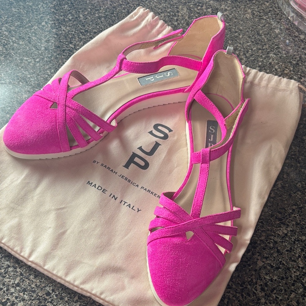 SJP by Sarah Jessica Parker Fuchsia Sandals